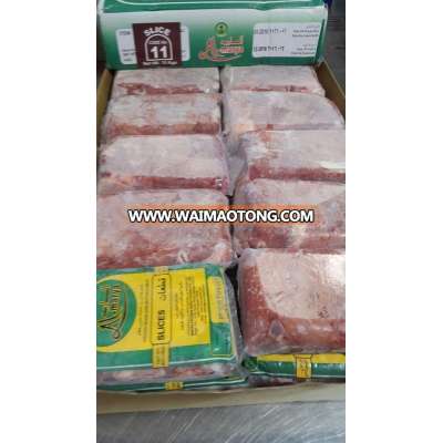 Frozen buffalo meat