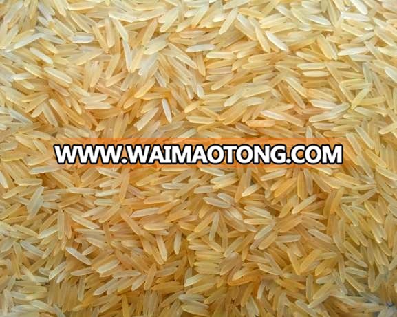 Parboiled basmati golden color