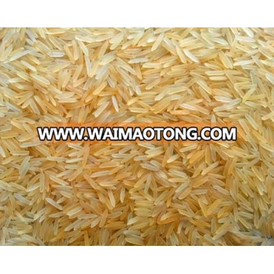 Parboiled basmati golden color